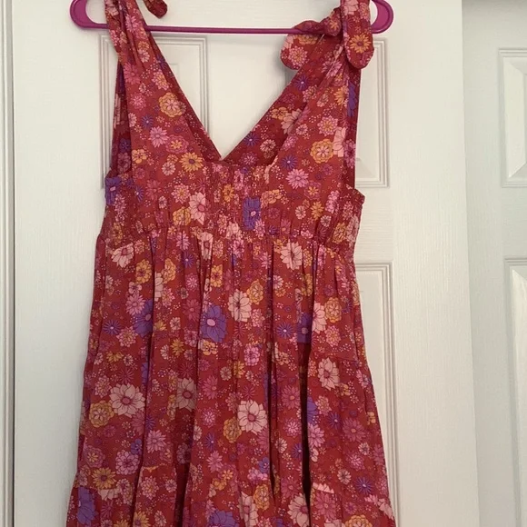 Magnolia Boutique Tie Strap Floral Dress - Picture 3 of 4